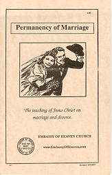 Permanency of Marriage